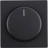 Busch-Jaeger - zwarte dimmerknop - Future Linear - centraalplaat dimmer