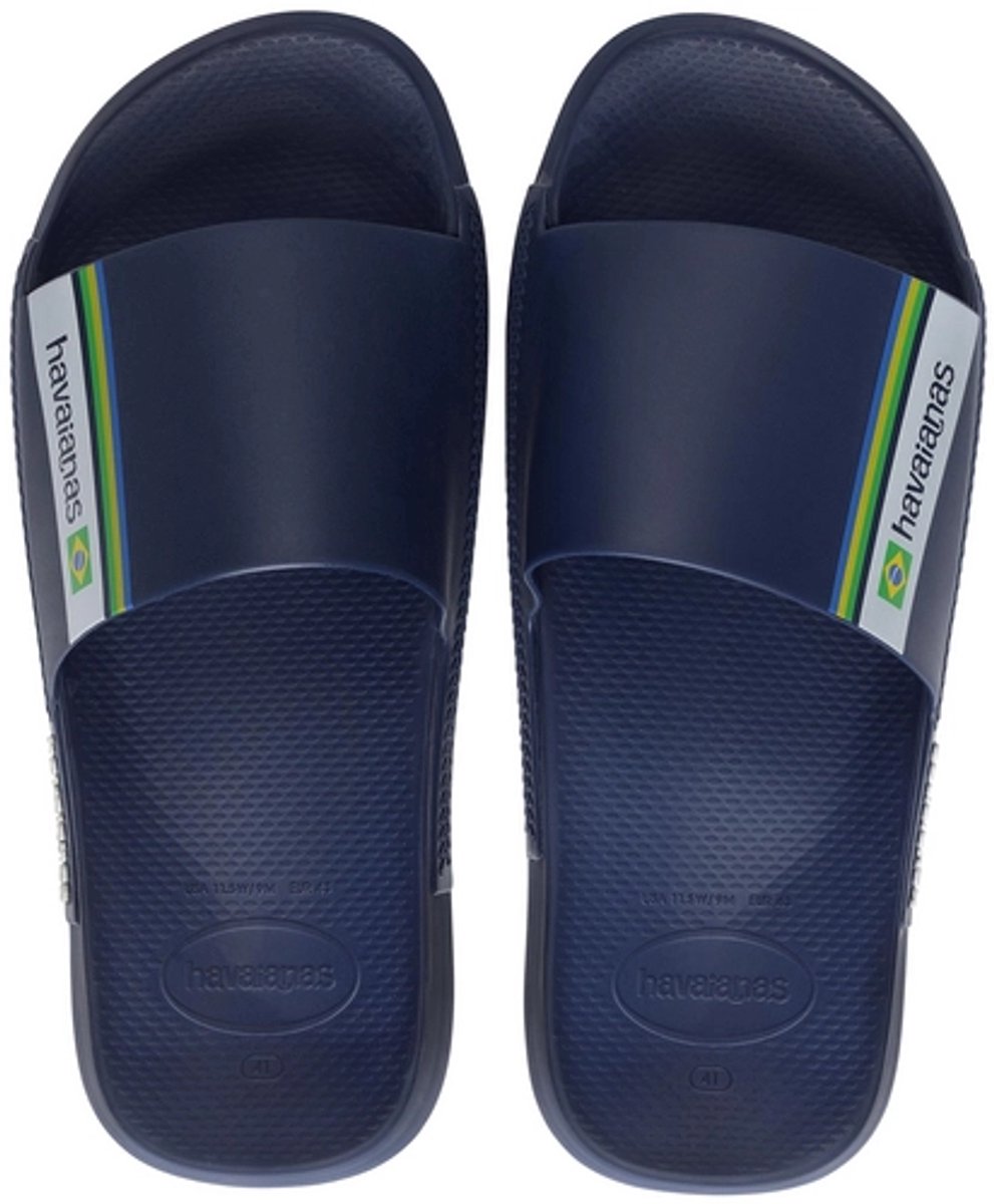 Slipper Havaianas Slide Brasil Navy Blue 22-Schoenmaat 35 - 36