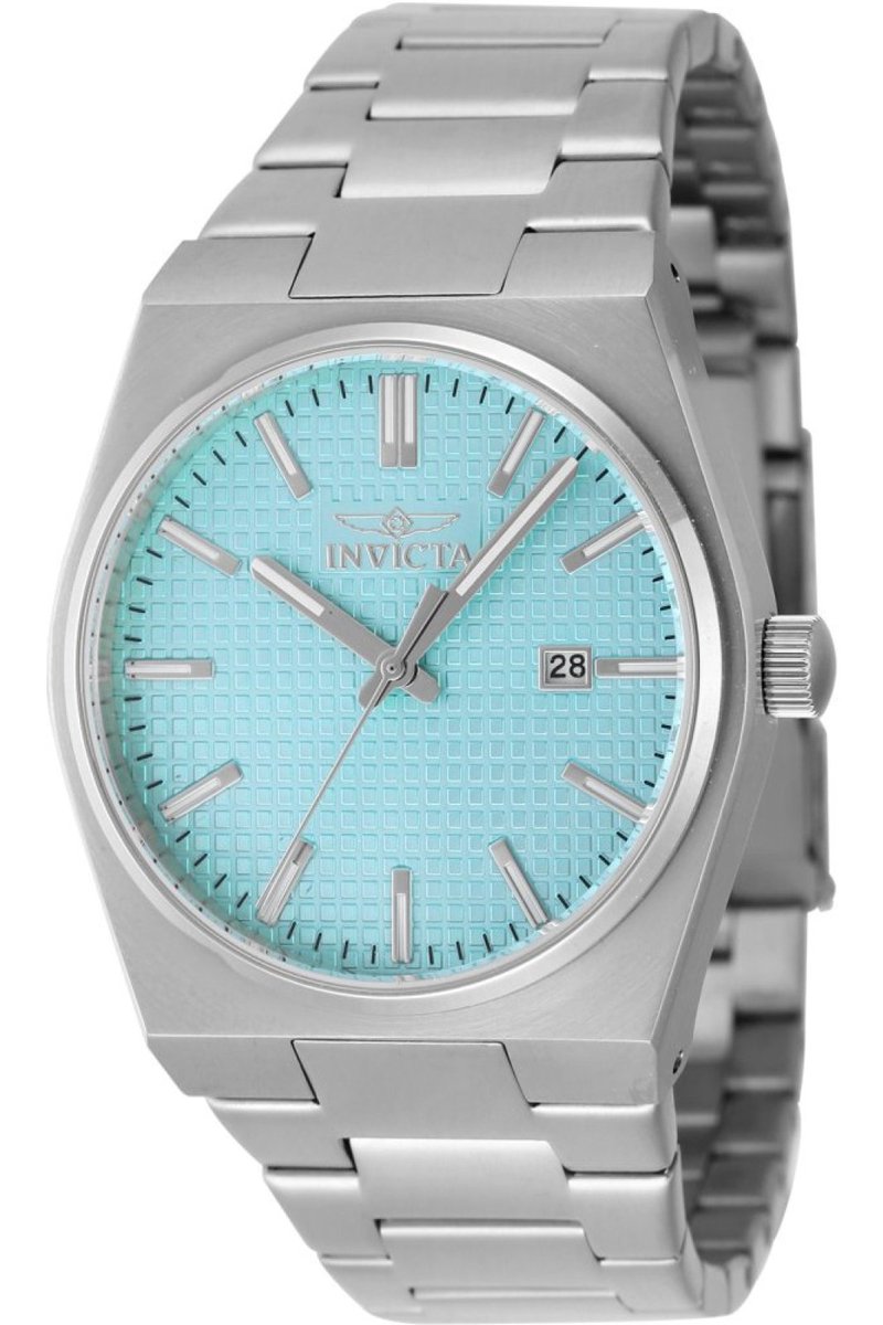 Invicta Speedway 48394 Heren Horloge - Waterdicht - Analoog - Quartz Uurwerk - Roestvrij Staal met blauwe Wijzerplaat - 40mm