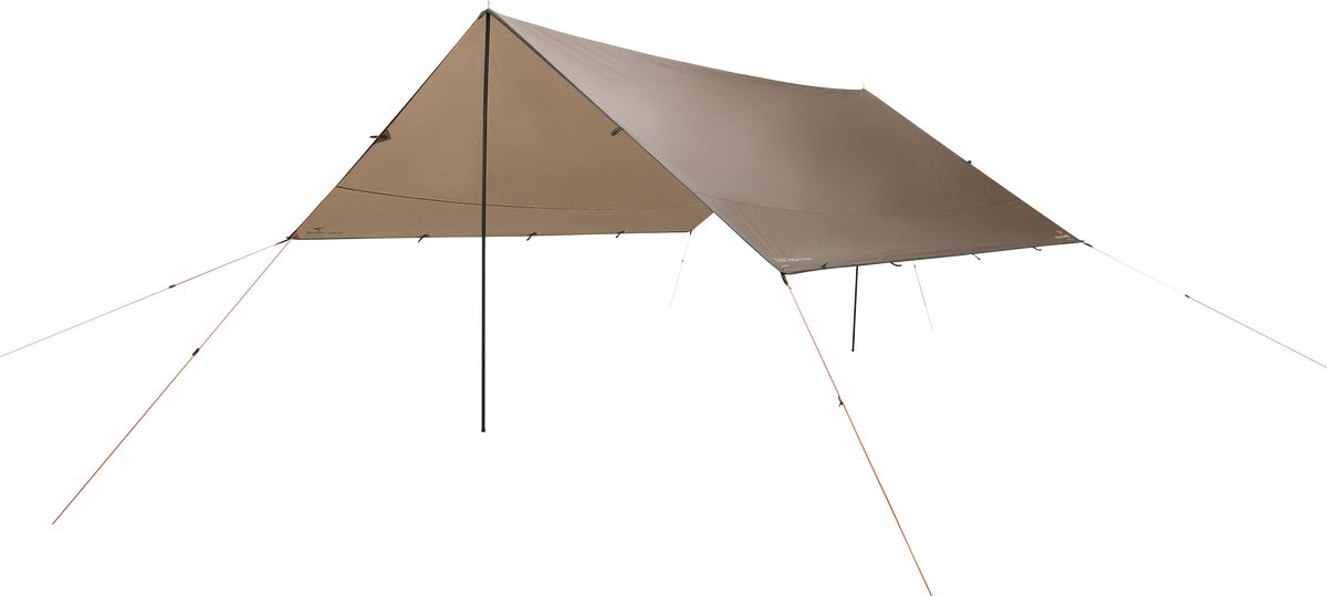 Easy Camp Totak Tarp 4 x 4 m Inclusief Stokken
