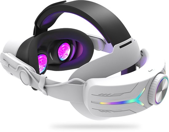 Hoofdband Elite Strap met 12000 mAh batterij | voor Meta Quest 3S
