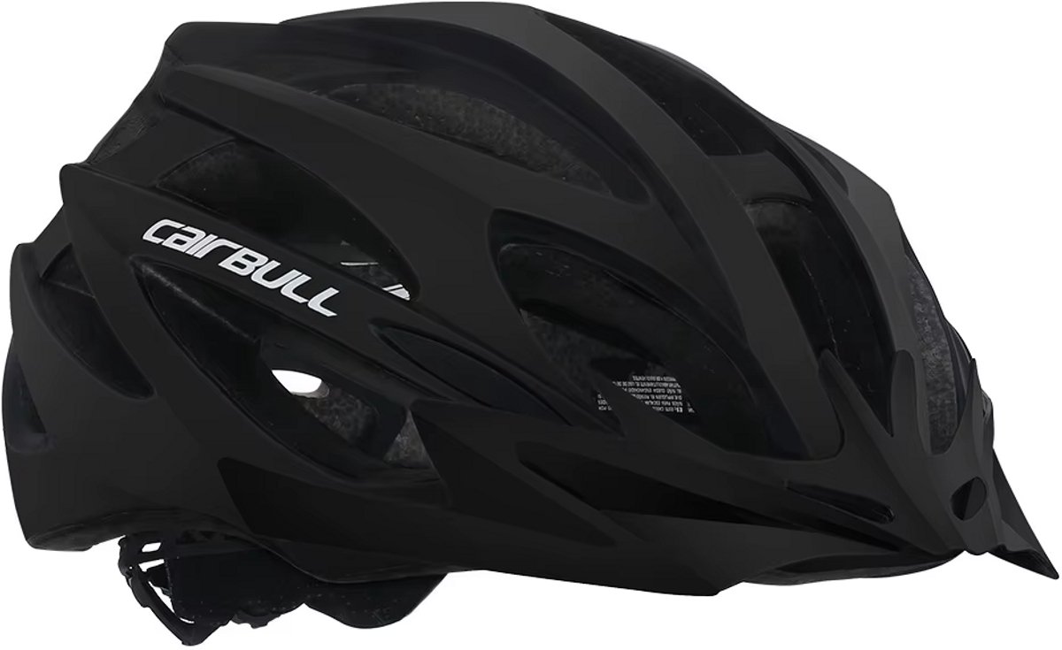 CAIRBULL® - Fietshelm - Mountainbike Helm - Zwart - Maat L (59-61cm)