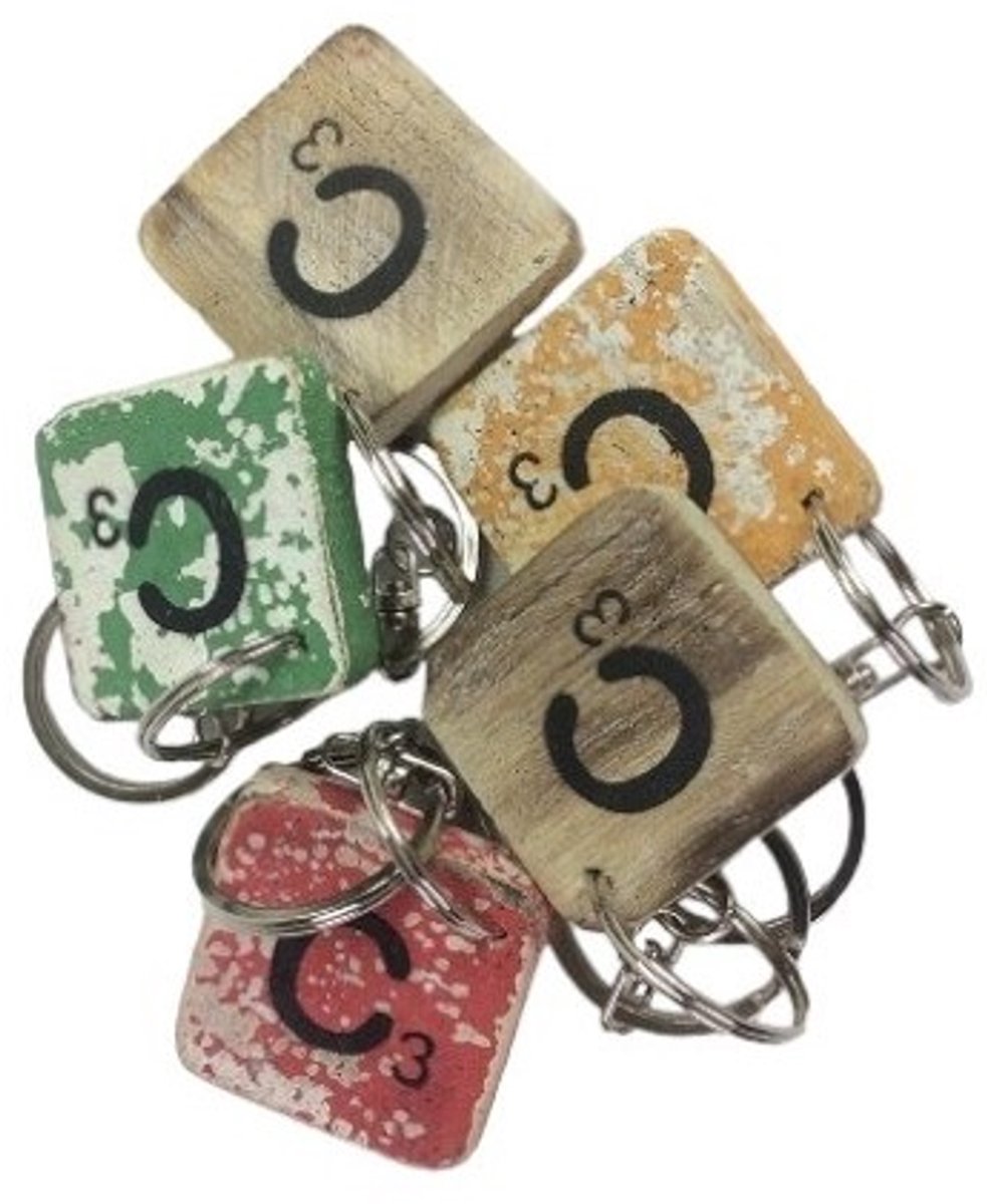 Sleutelhanger letter C