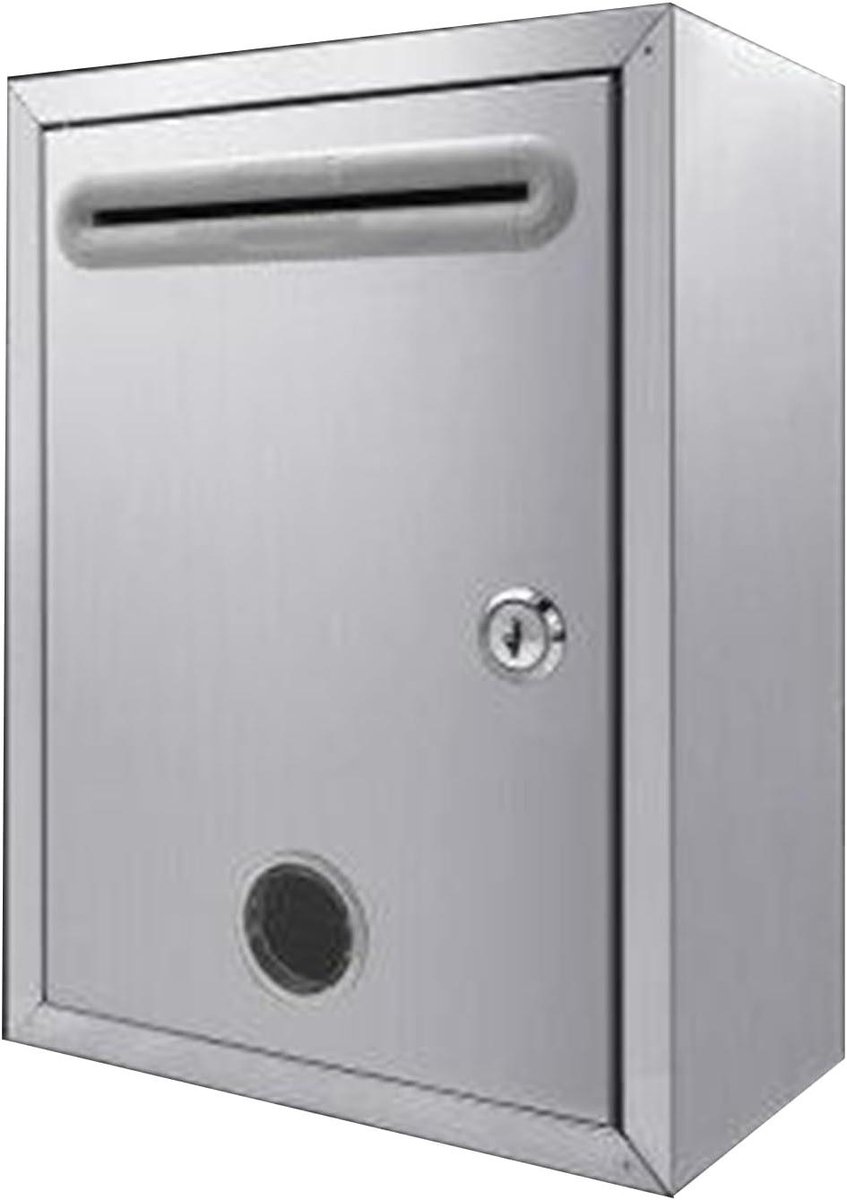 Drop Box met Lock Sleutels Metalen Wall Mount Deposit Box Donatie Box Collectie Box