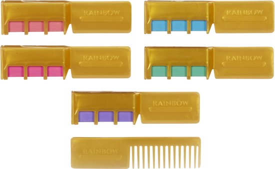 Rainbow High modepop haarkrijt Meline goud - haarstyling pop. van Rainbow High — afbeelding 3