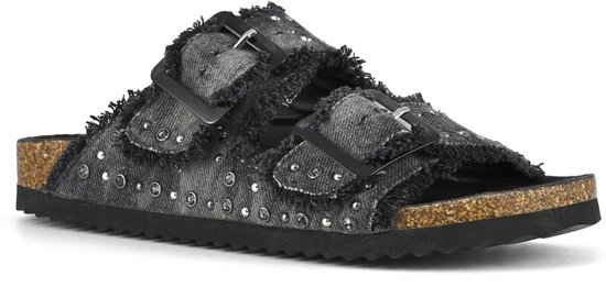 Sandales pour femmes Colors of California noir Denim - Femme - Taille 39