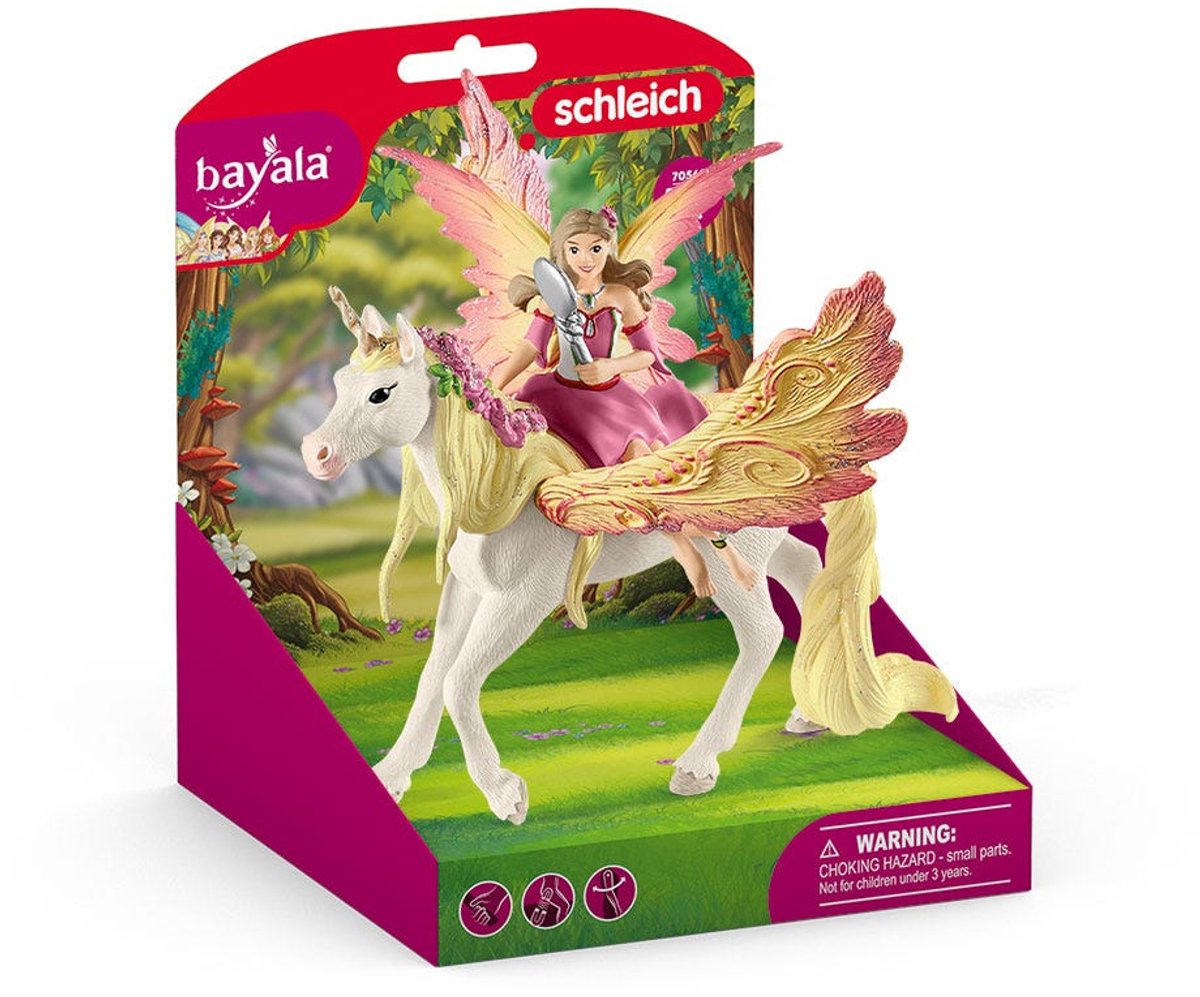 Schleich Bayala Feya met pegasuseenhoorn speelfiguur thumbnail 3