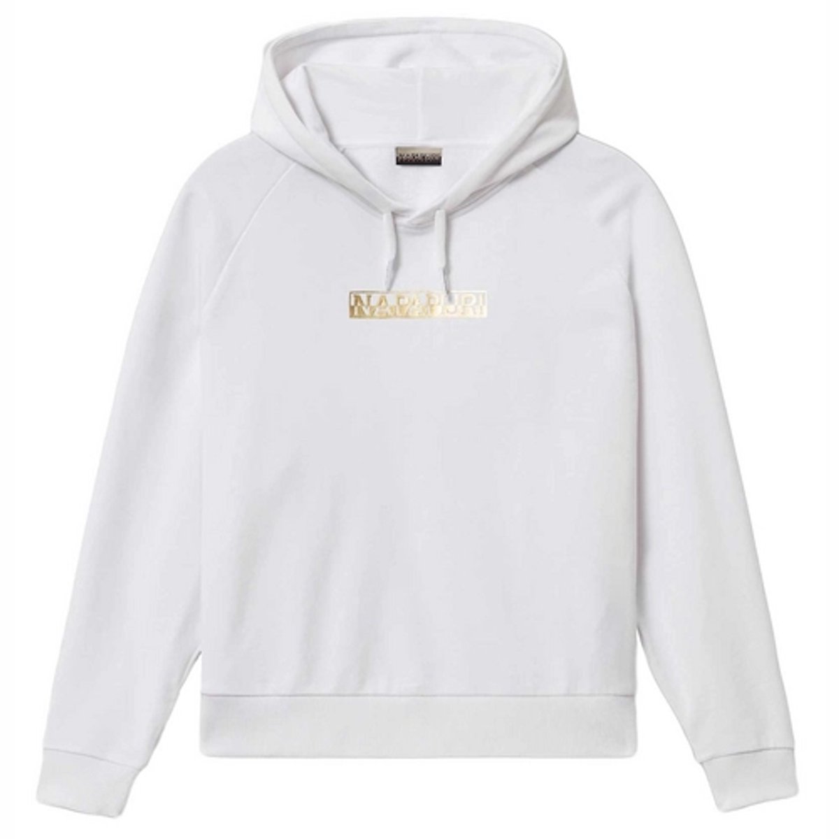 Trui Napapijri Women Bione Hoody Bright -XS Wit