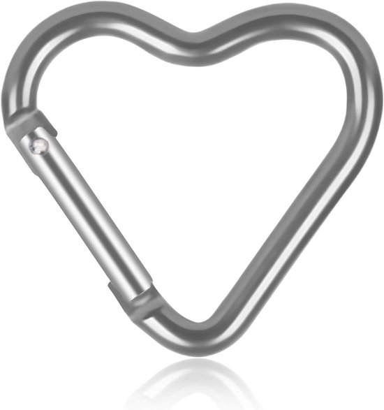 Mousquetons Aluminium QOCUILC - Lot De 8, Légers Et Robustes Pour Randonnée, Camping, Escalade