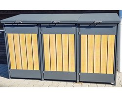 Duurzame stalen container ombouw