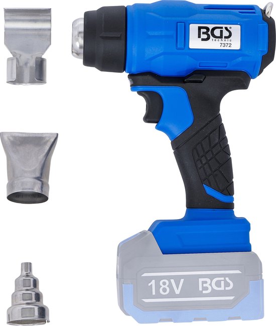 Pistolet à air chaud sans fil BGS - 18 V - sans batterie