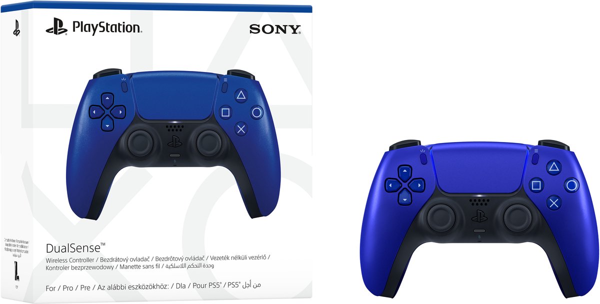 Sony PS5 DualSense draadloze controller - Cobalt Blue – foto 7