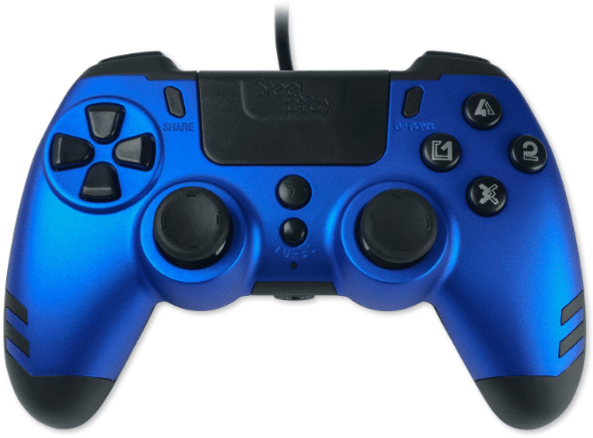 Steelplay Slim Pack Sapphire Pc/ps4-controller Zilver