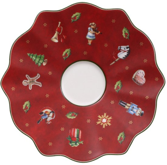 Plat à moka de Noël Toy's Delight de Villeroy & Boch