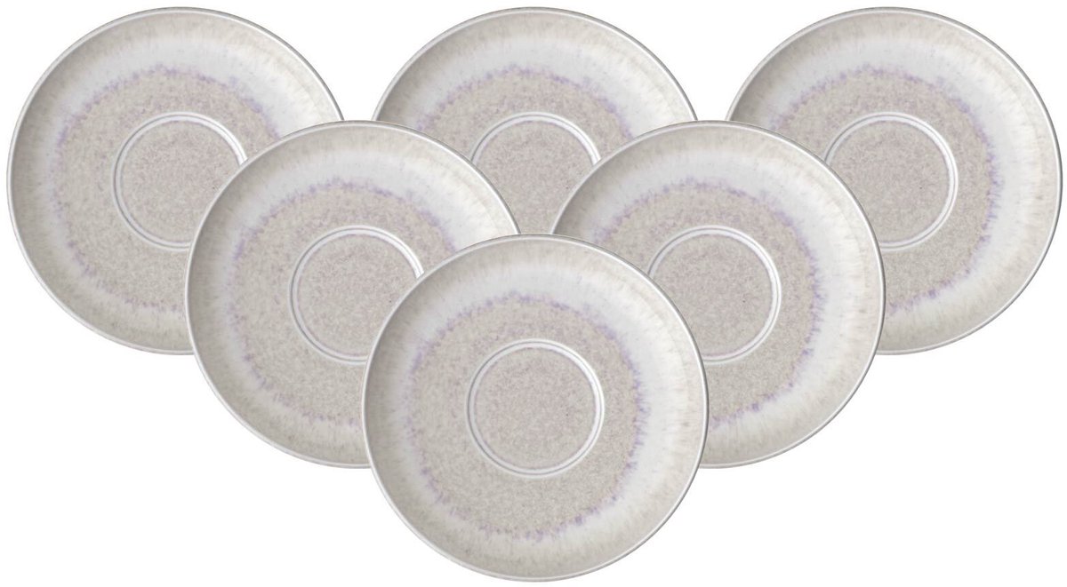 Villeroy & Boch - Perlemor Sand Koffieschoteltjes 6 stuks 16cm