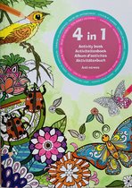 4-in-1 Kleur- en Activiteiten boek - Doeboek - Kleurboeken voor Kinderen - Tekenboek voor Kinderen - Kleurboek Kinderen - Tekenen Kinderen - Kleurplaten - Tekenblok voor Kinderen - 56 Pagina's - 21 x 29,7 cm - Vanaf 6 jaar