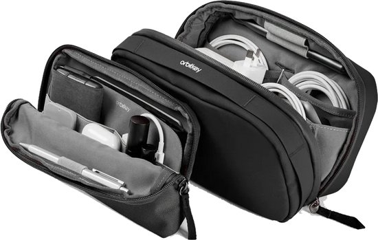 Orbitkey 2-in1 Tech Pouch black
