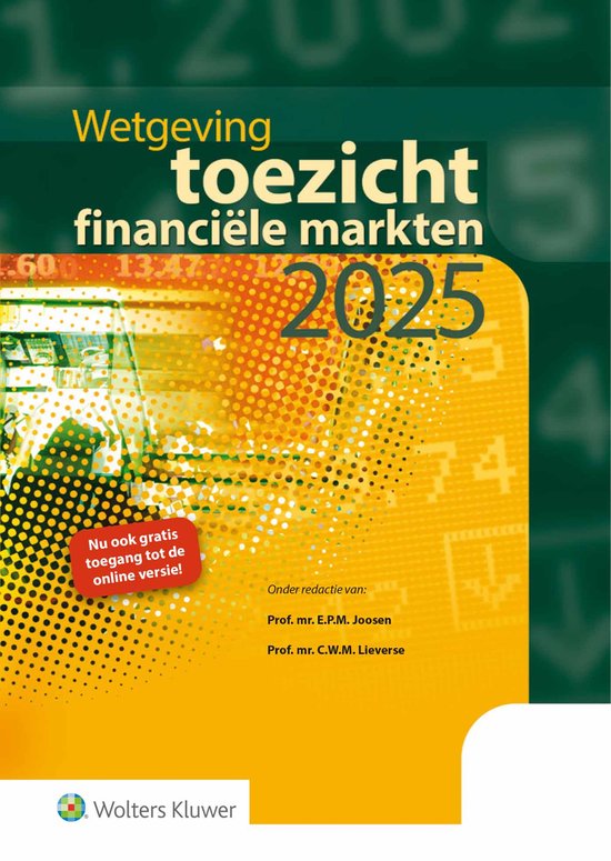 Wetgeving toezicht financiële markten 2025 - cover