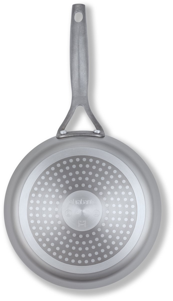 Brabantia Dusk 2-delige Koekenpannenset Ø 20 & 24cm – 100% PFAS Vrij - Keramische Antiaanbaklaag – Inductie Koekenpannenset - Vaatwasser- en Ovenbestendig – Grijs — afbeelding 3