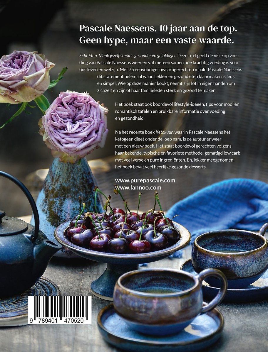 Echt eten - back cover