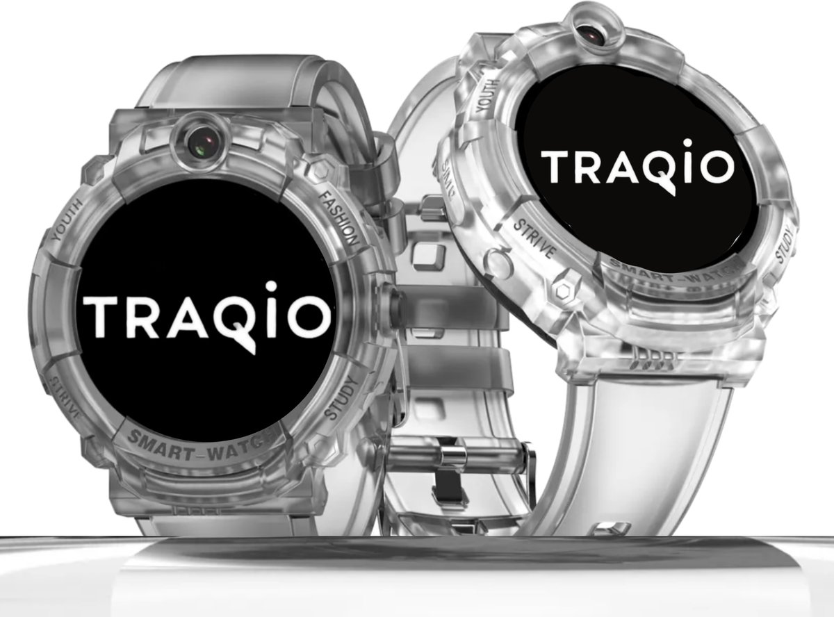 Traqio TRQ03 - GPS horloge kind - smartwatch kinderen - kinderhorloge bellen - gps tracker kinderhorloge - kinderhorloge met gps - kinderhorloge