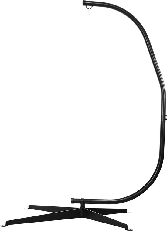 AMANKA Metalen Hangstoelstandaard 155cm - Hangstoelframe tot 150 kg - Kinderen en Volwassenen