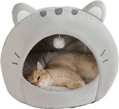 Krabplanken voor katten, 2-in-1 ovale kattenkrabplank, golfkarton, kattenkrabplank, Corrugated Lounge krabkarton voor kattenbed, katten, krabmeubel voor banken, tapijten en banken