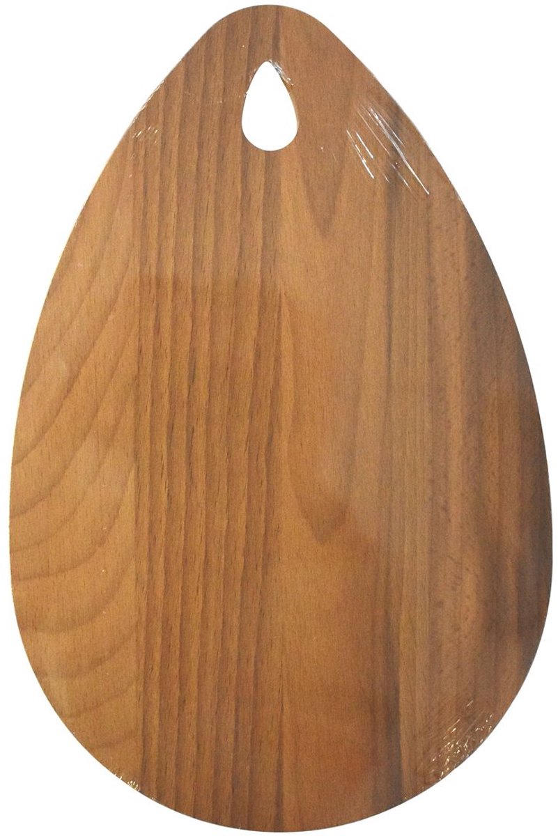 Snijplank ovaal, donker beuken 21 x 12 cm Fackelmann Wood Edition