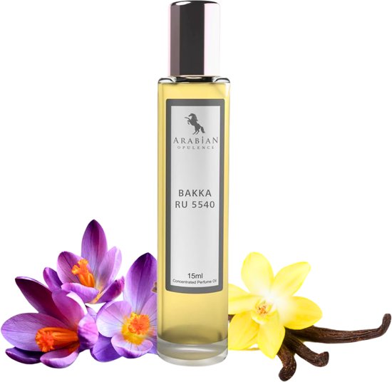 ARABIAN OPULENCE Unisex Parfum Heren & Dames Bakka Ru FR328 Parfum Olie | Eau de Parfum Langhoudend | Alcoholvrije Houtige Parfum | Luxe Roll-on Geur | Parfum Cadeauset | Parfum voor dames, Parfum voor heren | Parfum gift set, Reisformaat (15ml)