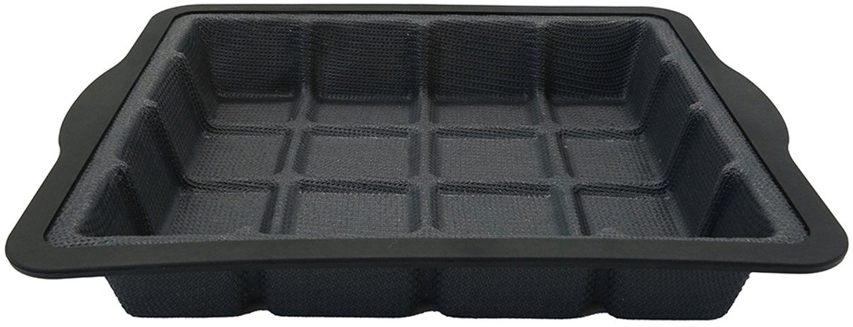 Cakevorm in de vorm van een chocoladereep 22 x 24 cm Zenker Siliconen glasvezel
