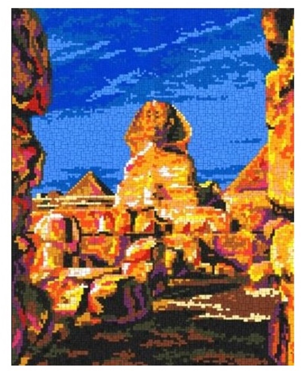 Stickit Sfinx van Gizeh, ca. 8.600 delig