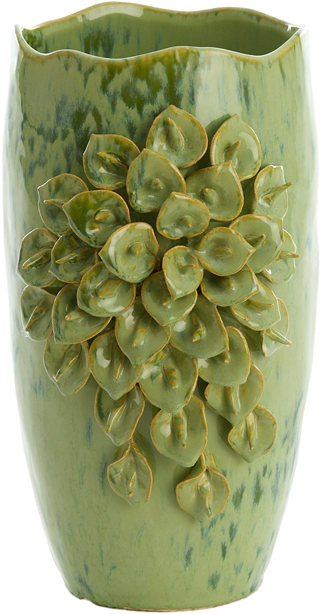 Vaas AMIATA - 23x19x35.5cm - Groen