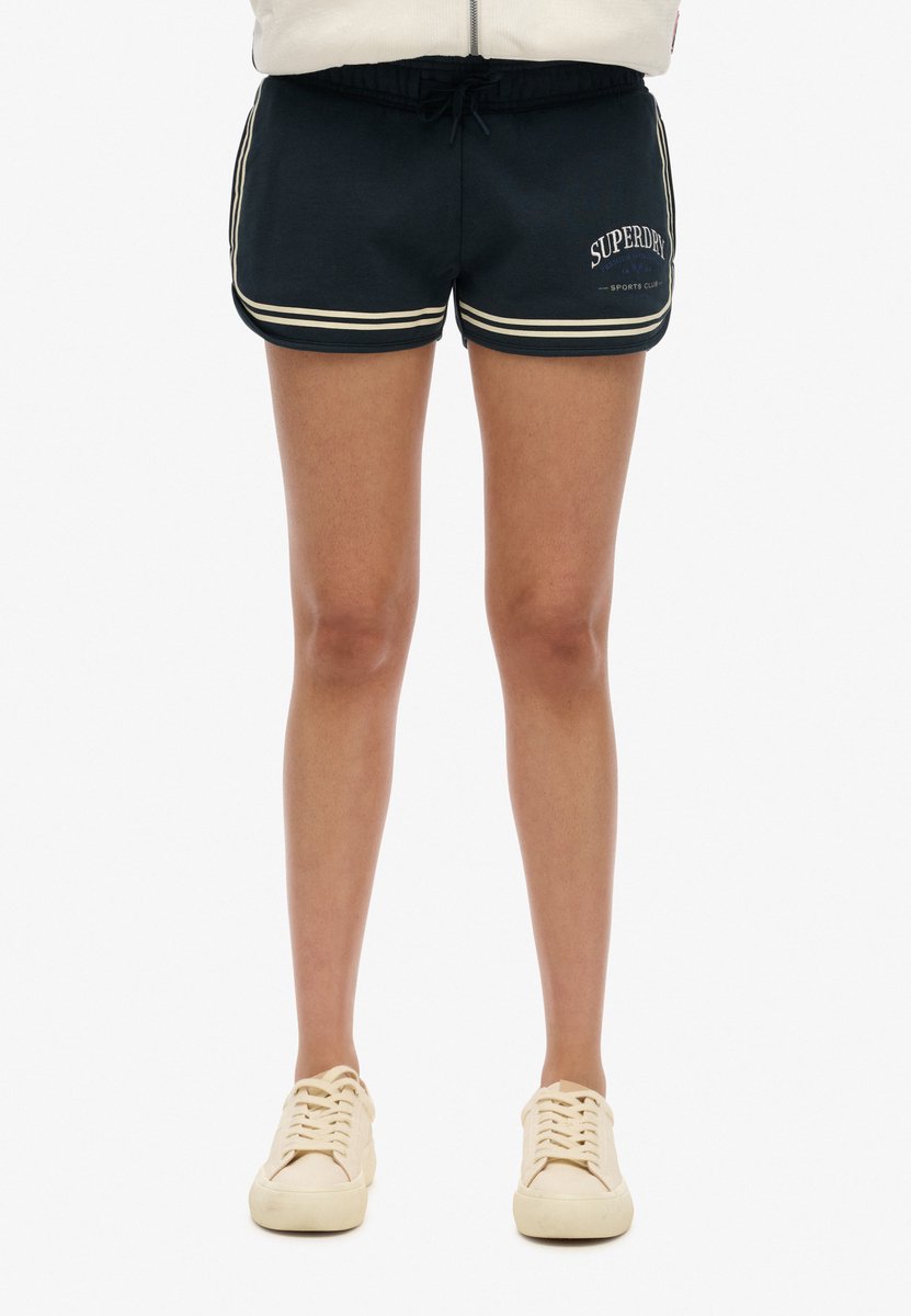 Superdry Country Club racershort Dames Korte broeken Marineblauw