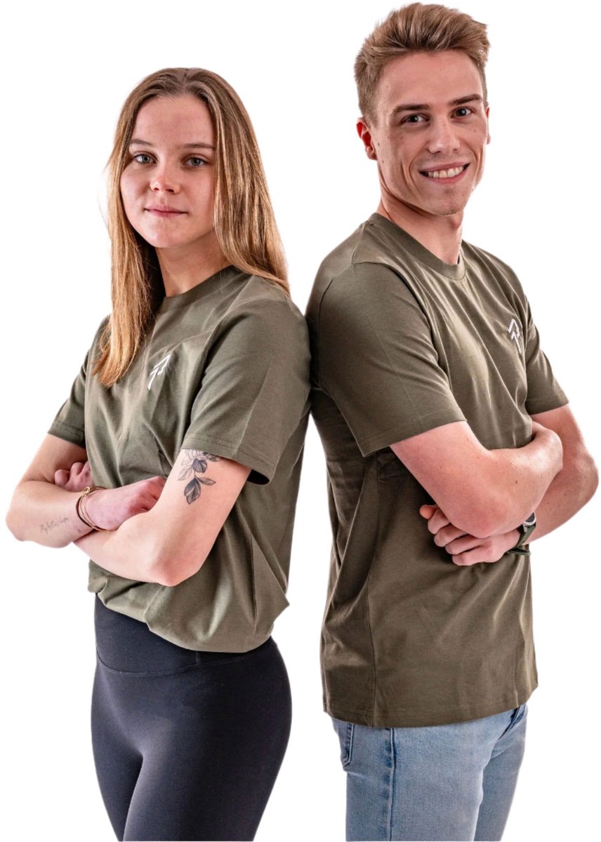 Proma Sports - Everyday Shirt - Khaki - XS - Unisex - Regular Fit - Fitness - Teamsports - Esports - Loungewear