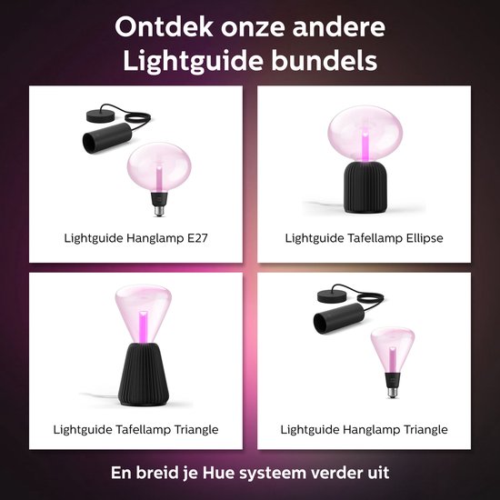 Philips Hue Lightguide Ellipse White and Color E27 - - Before