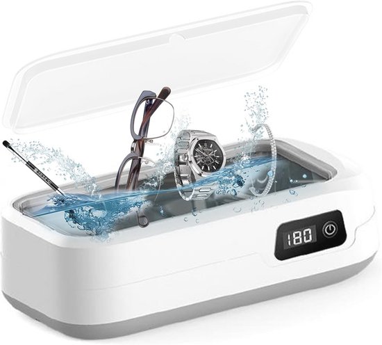 Beste Ultrasoon Ultrasone Reiniger – Voor Sieraden, Brillen En Kleine Onderdelen, Efficiënte Ultrasone Schoonmaak Ultrasoon Vloeistof Beste Ultrasoon Ultrasone Reiniger – Voor Sieraden, Brillen En Kleine Onderdelen, Efficiënte Ultrasone Schoonmaak Ultrasoon Vloeistof