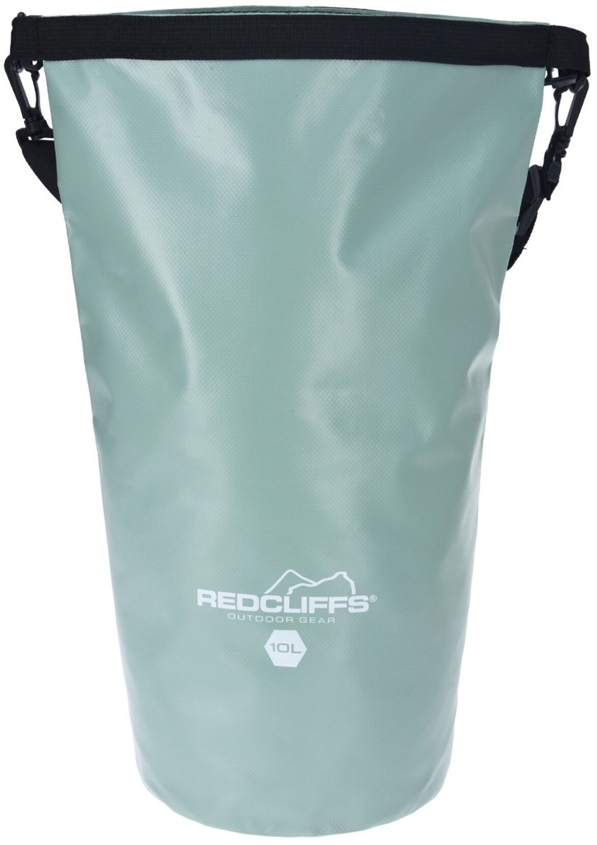Redcliffs - Waterdichte tas - Drybag - 10 Liter - 19x48cm - Outdoor tas - Opbergtas - Mintgroen