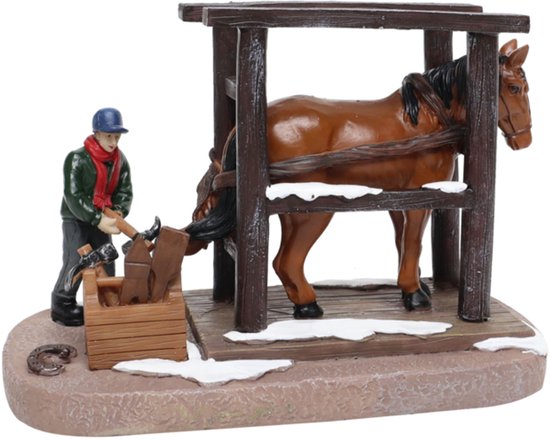 Santaville - Farrier Polyresin 16cm
