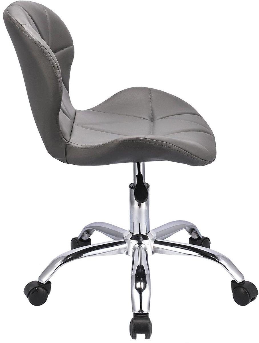 ENDO Bureaustoel Eco-leer Grijs - afbeelding 2