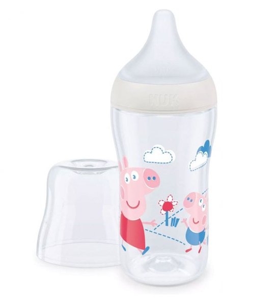 NUK - Peppa Pig - Perfect Match Babyfles - 3 m+ - 260 ml - 260 ml van Merkloos — afbeelding 5