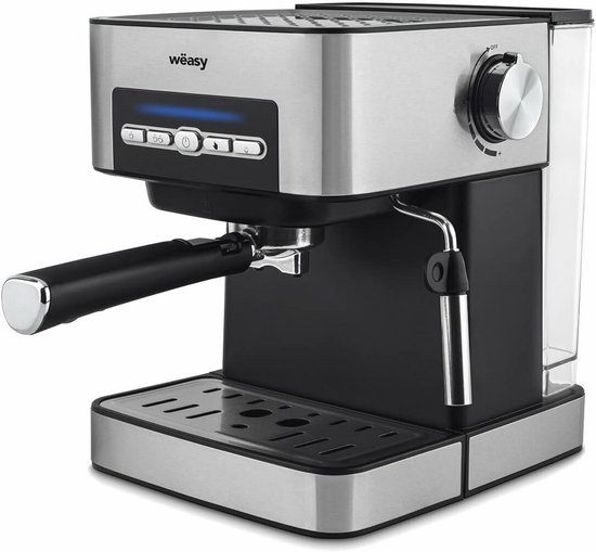 Wëasy KFX32 Automatic Espresso Machine, 20 Bars, 4 Modes, 1.6L Tank