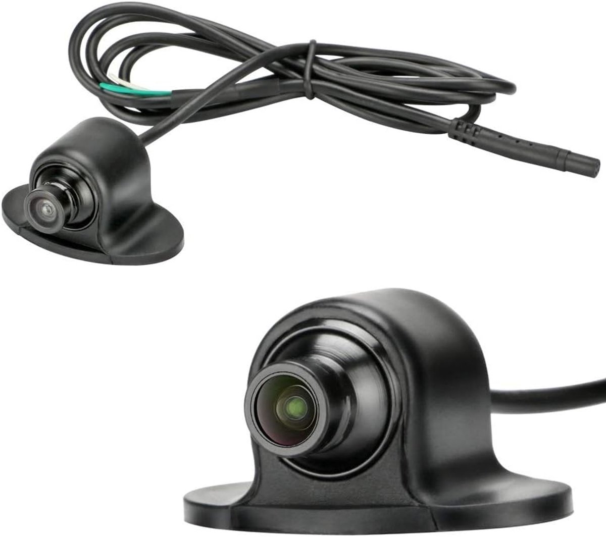 Zijaanzicht Camera zonder Boren | IP68 Waterdichte Achteruitrijcamera met Nachtzicht en Groothoek Lens voor Auto