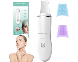 Ultrasoon Huid Scrubber met 4 Modi voor Diepe Reiniging en Acneverwijdering