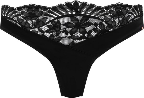 Hunkemöller String Poppy Zwart XS | bol