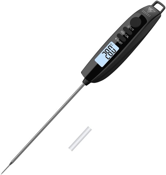 Eén TP300 Voedselthermometer, Digitale Keukenthermometer, Geschikt Voor Het Bereiden Van Vlees Voedseldetectie Grillen Elektrische Ovens En Andere Keukenhulpmiddelen Draagbaar