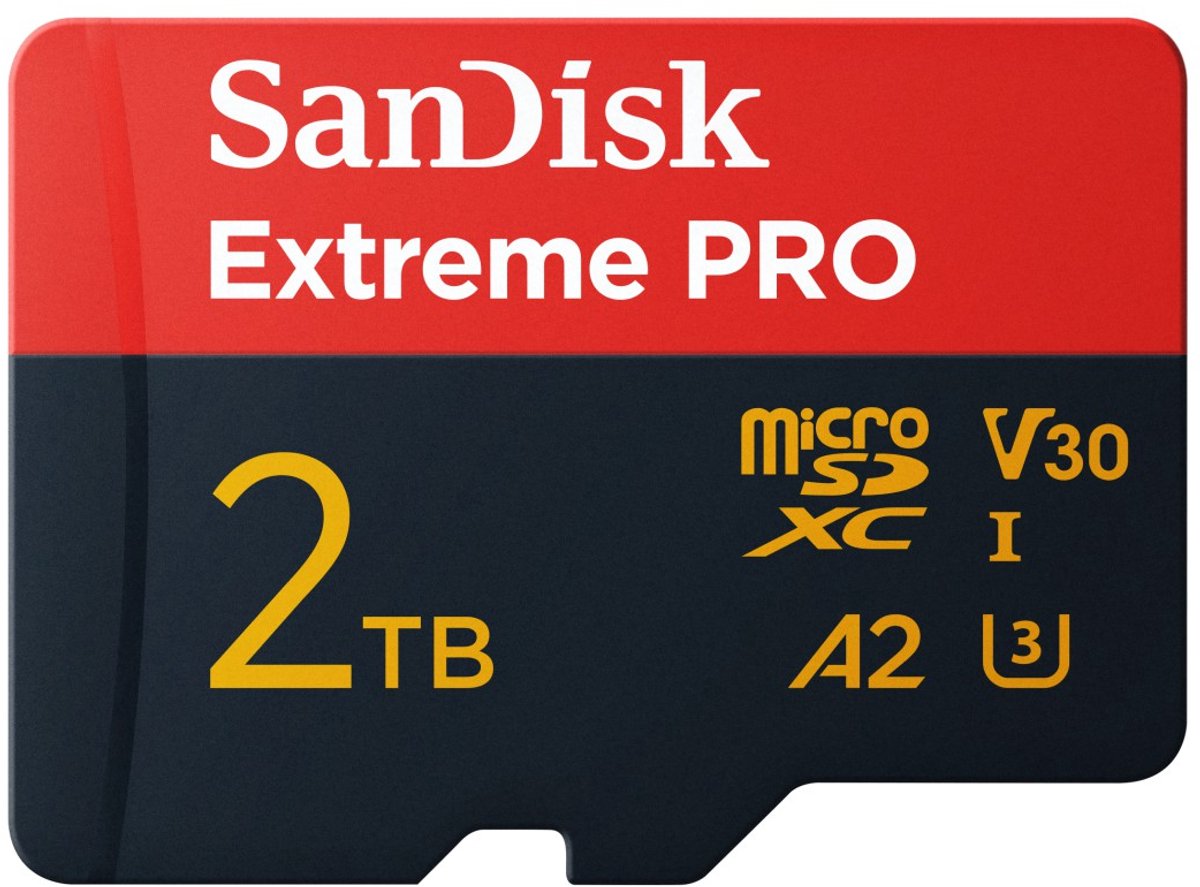 SanDisk MicroSDXC Extreme Pro 2TB 150MB/s