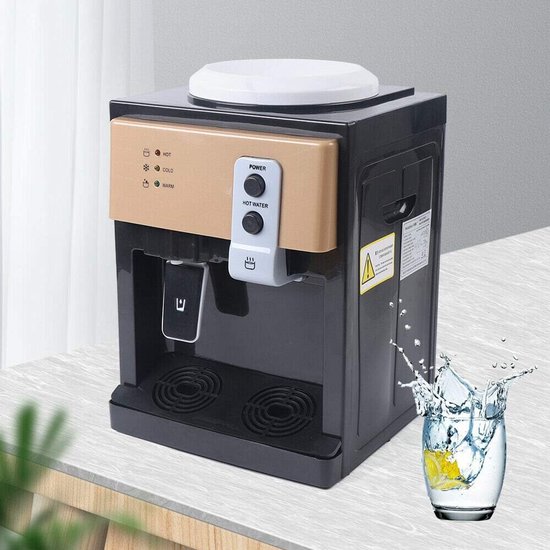 Moderne mini elektrische waterkokerdispenser, warm en koud, voor op het aanrecht, energiezuinig voor huishoudelijk gebruik