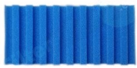 Filterschuim (T-profiel) - filtermateriaal - 58x27x7 cm