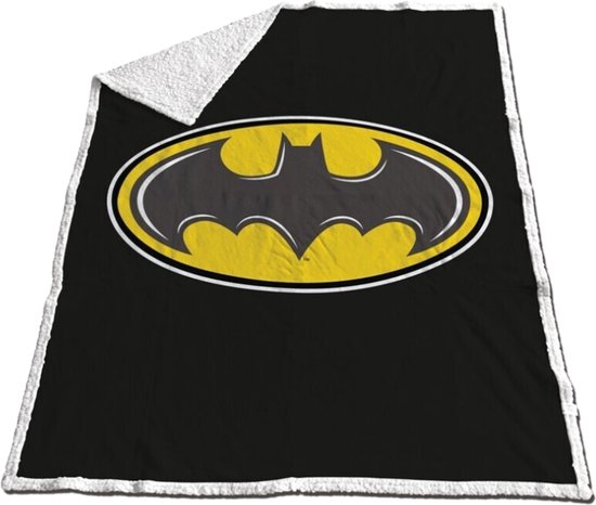 Batman fleece plaid 130 x 170 cm - polyester