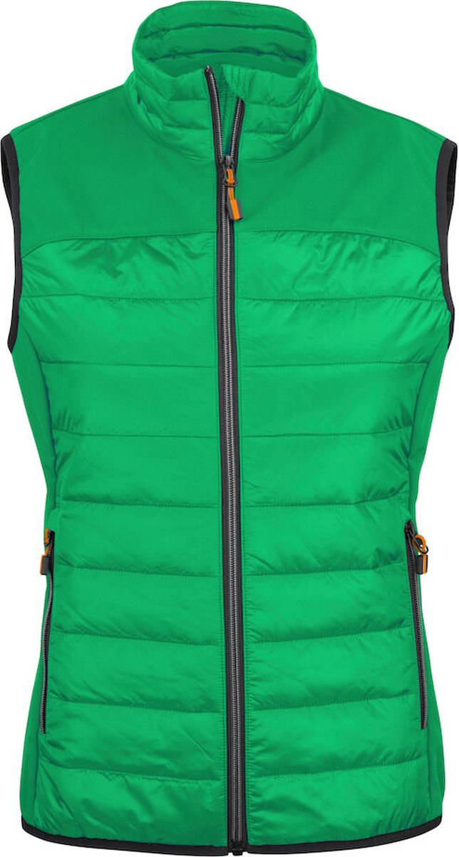 Printer BODYWARMER EXPEDITION LADY 2261064 - Frisgroen - XL